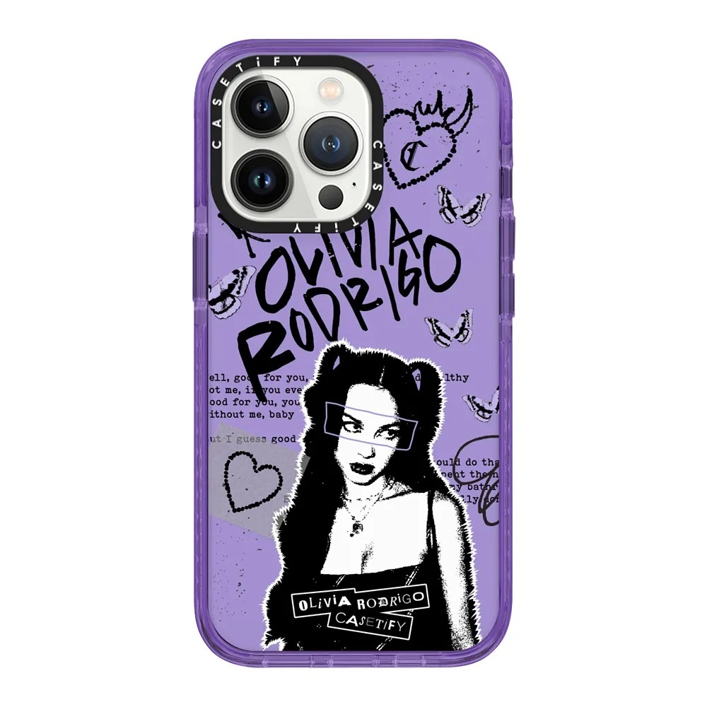 Casetify Purple Graphic Phone Case